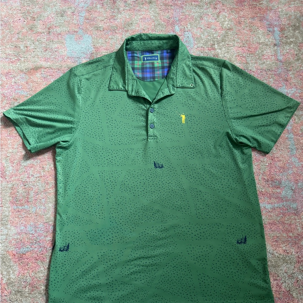 William Murray Just A Trim Short Sleeve Polo Shirt